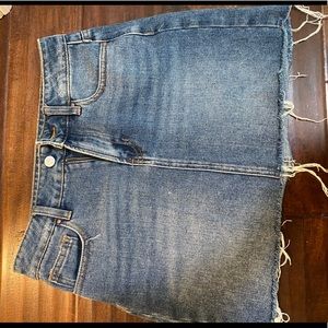 PACSUN Denim Mini Skirt